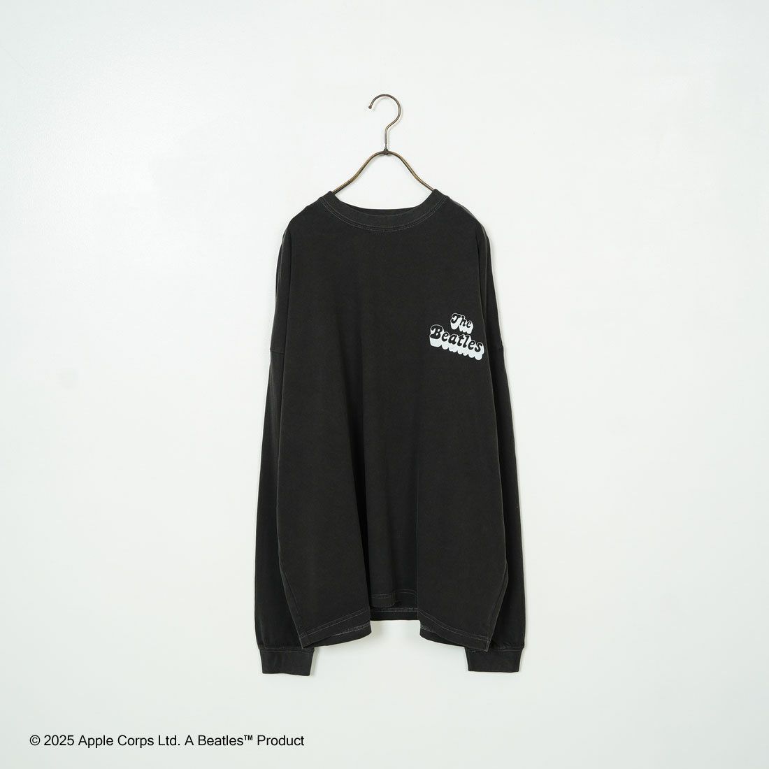 GOOD ROCK SPEED [グッドロックスピード] THE BEATLES NAME ロングスリーブTシャツ [25BTL001W] CHARCOAL