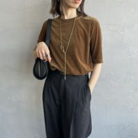 037 ﾌﾞﾗｳﾝ&&モデル身長：158cm 着用サイズ：F&&