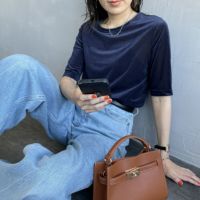 076 ﾈｲﾋﾞｰ&&モデル身長：160cm 着用サイズ：F&&