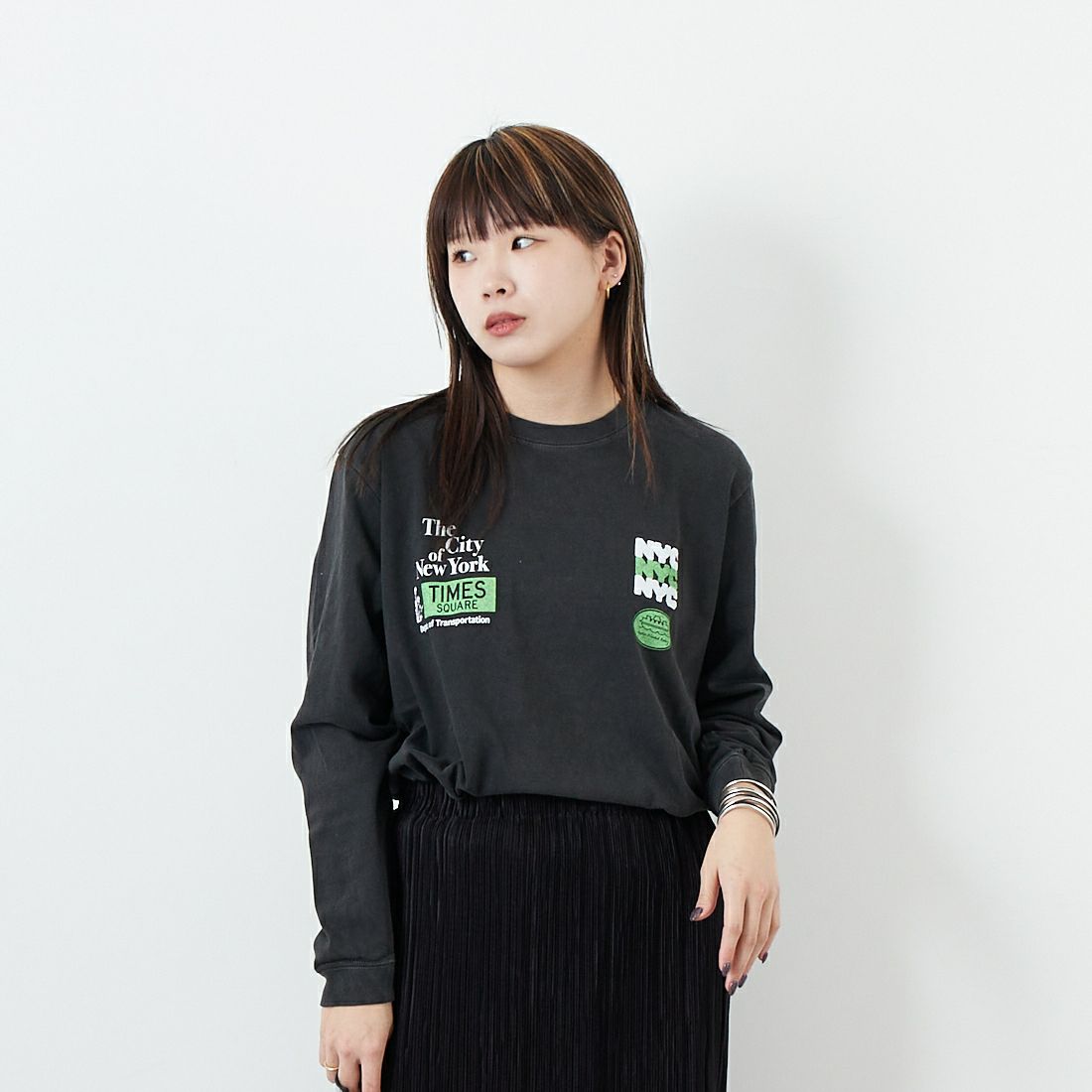 TATRAS [タトラス] BELECI ブランドロゴ ロングスリーブTシャツ