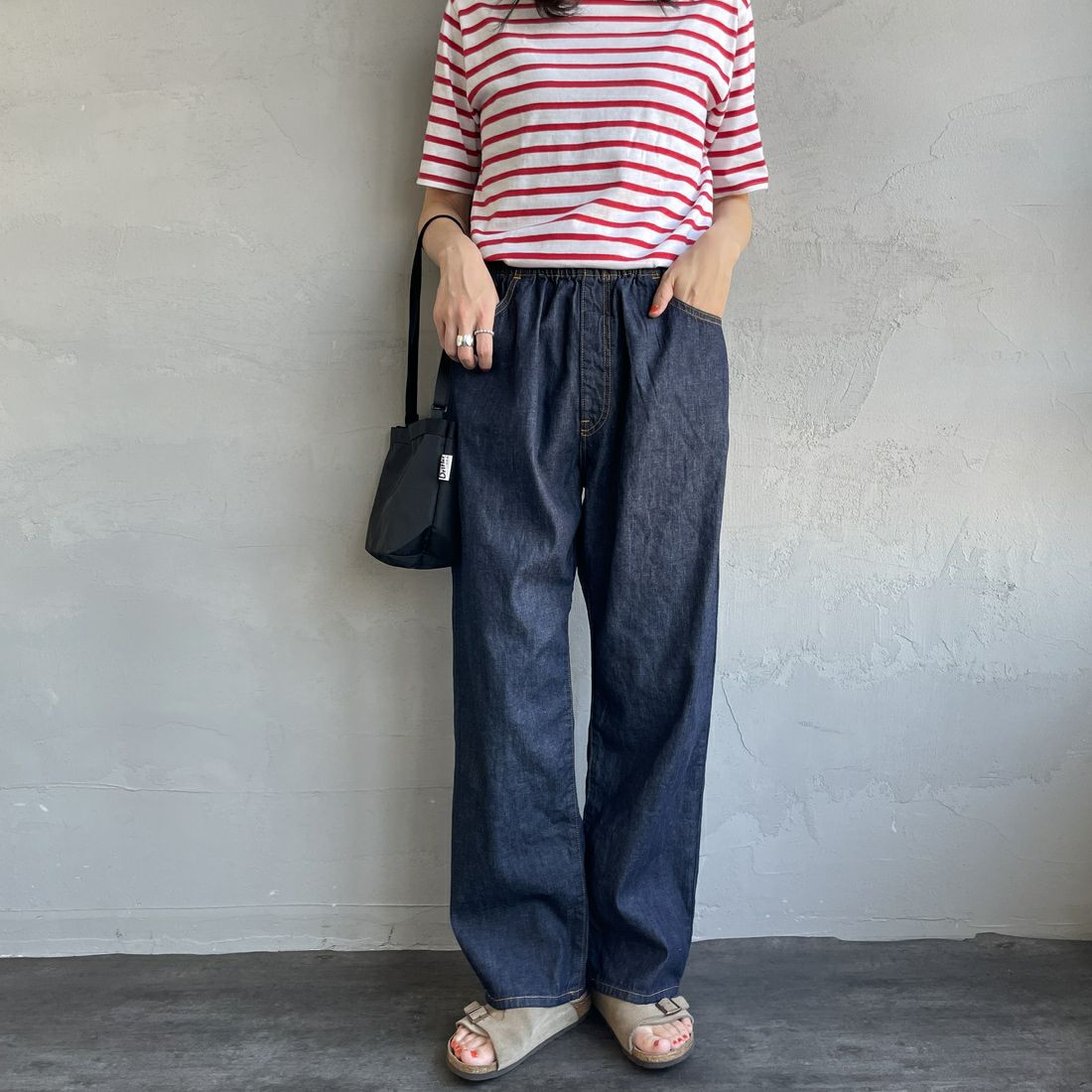 DANTON（ダントン）の「DANTON | カラーデニム イージーパンツ