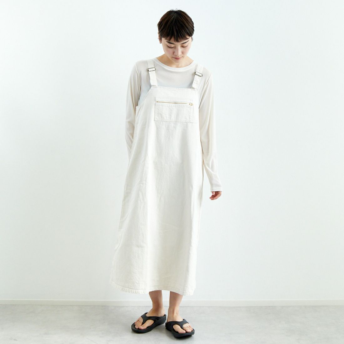 ECRU&&モデル身長：160cm 着用サイズ：36&&