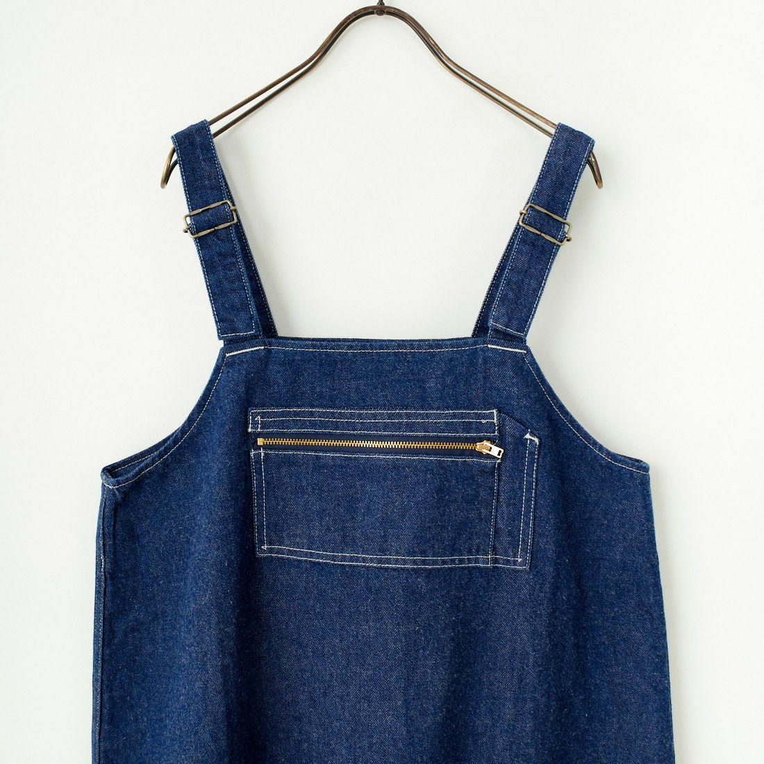 DANTON [ダントン] デニム オーバーオールスカート [DT-F0009KDM] INDIGO