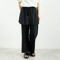 BLACK&&モデル身長：167cm 着用サイズ：F&&
