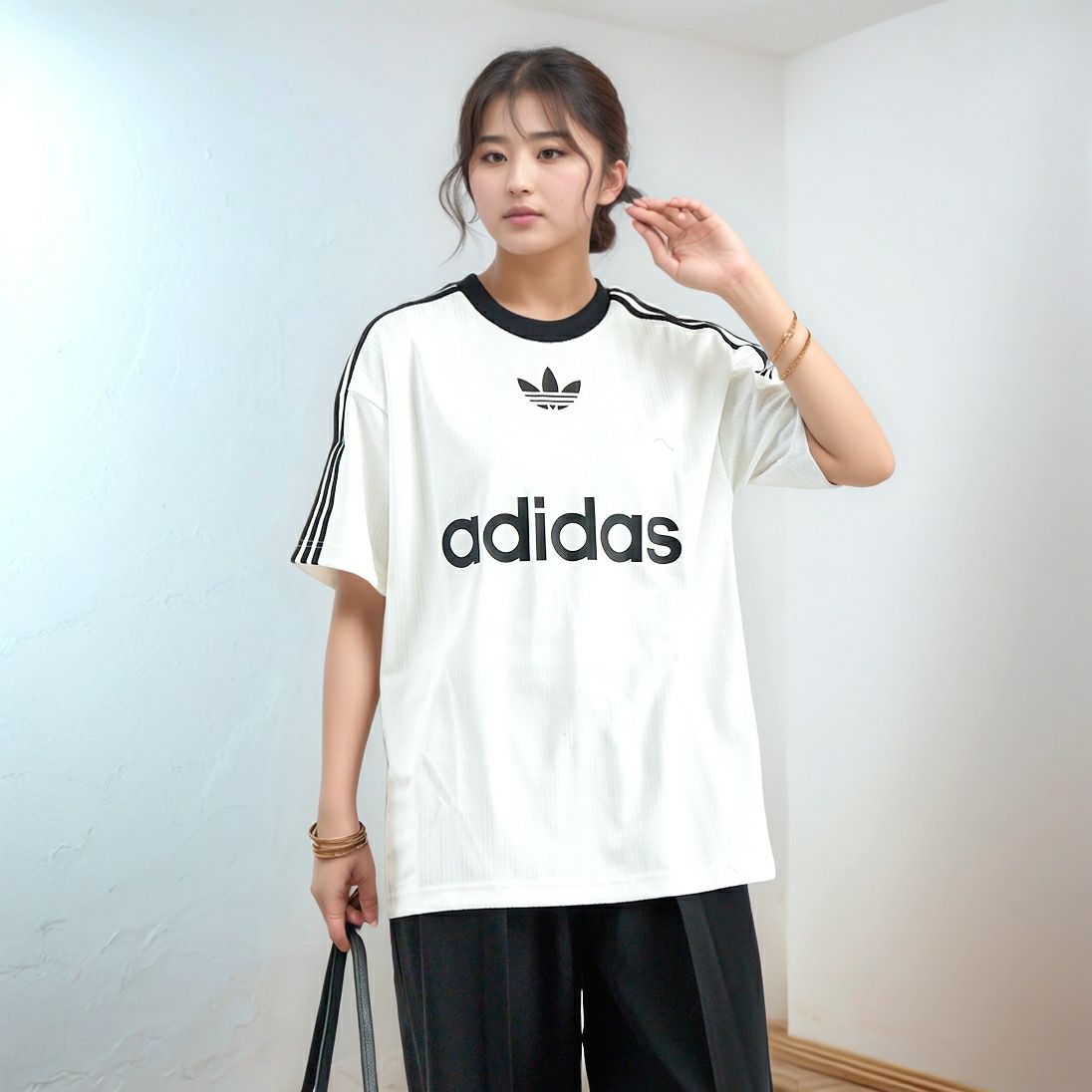 IM9459&&モデル身長：167cm 着用サイズ：S&&