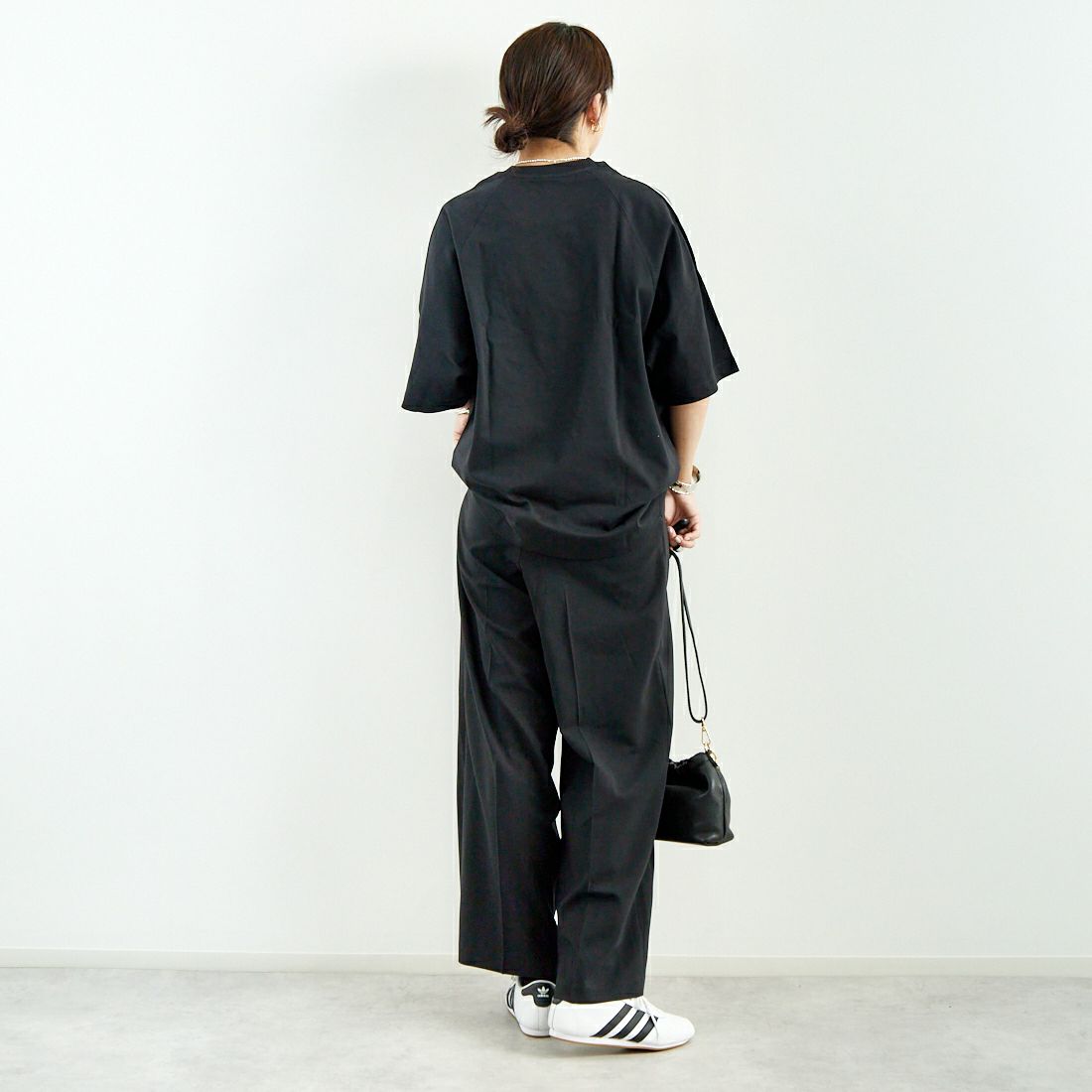 adidas Originals [アディダス オリジナルス] 半袖Tシャツ [KKU16] JW1854 &&モデル身長：167cm 着用サイズ：S&&