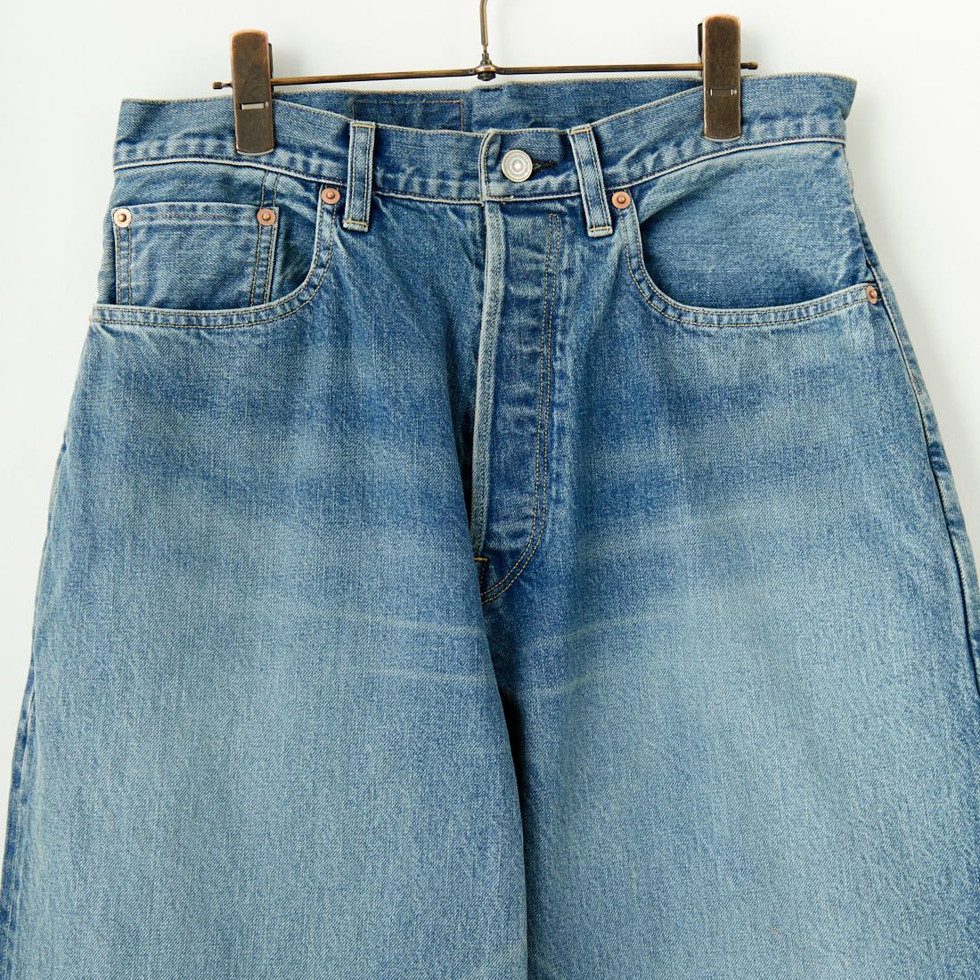 blurhms ROOTSTOCK [ブラームス ルーツストック] 13.5オンス ワイドデニムパンツ [BROOTS25S8USD] 03 INDIGO