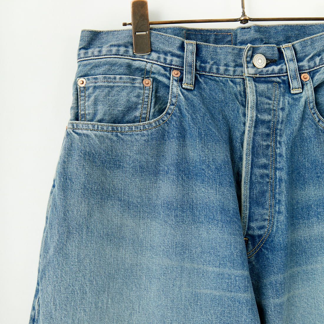 blurhms ROOTSTOCK [ブラームス ルーツストック] 13.5オンス ワイドデニムパンツ [BROOTS25S8USD] 03 INDIGO