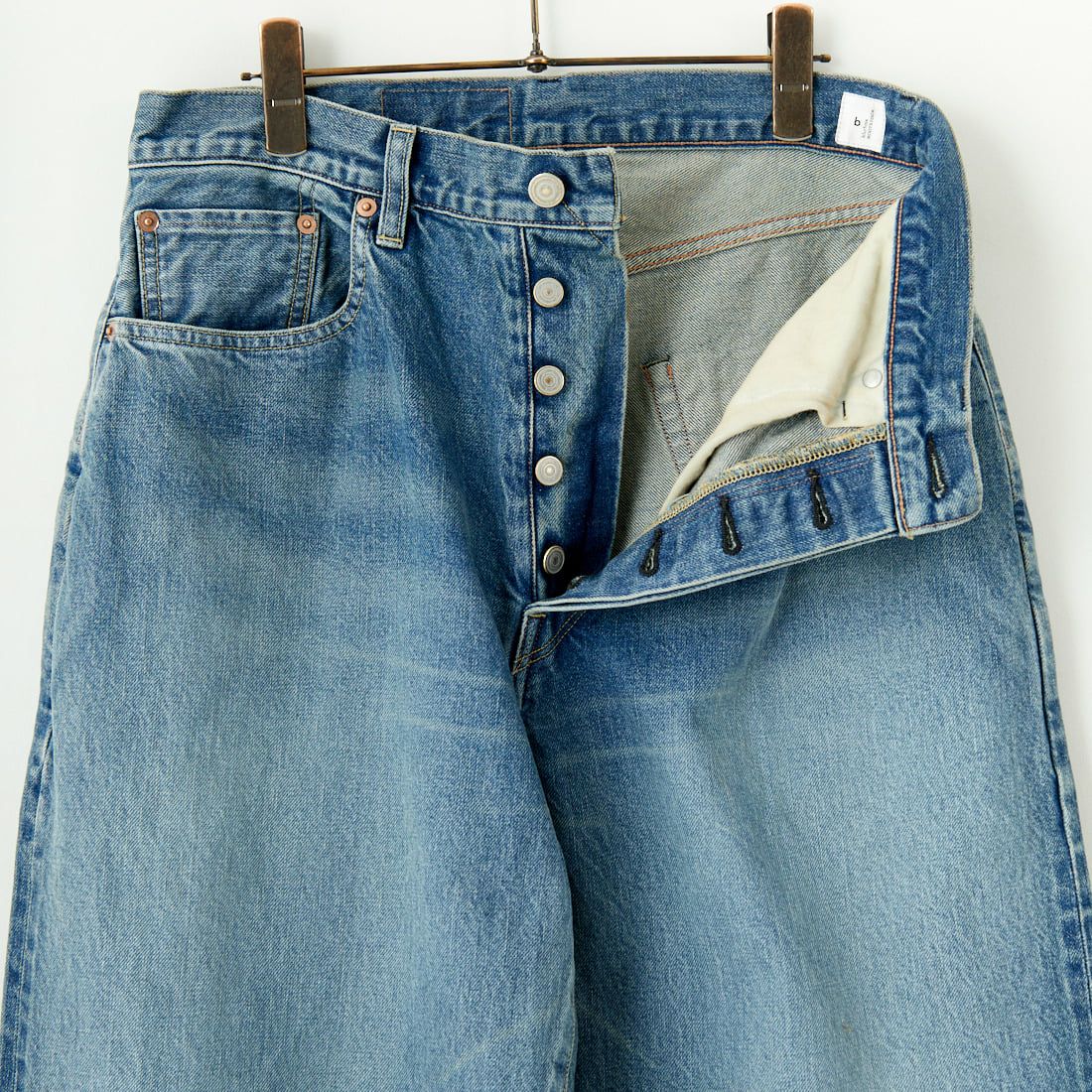 blurhms ROOTSTOCK [ブラームス ルーツストック] 13.5オンス ワイドデニムパンツ [BROOTS25S8USD] 03 INDIGO