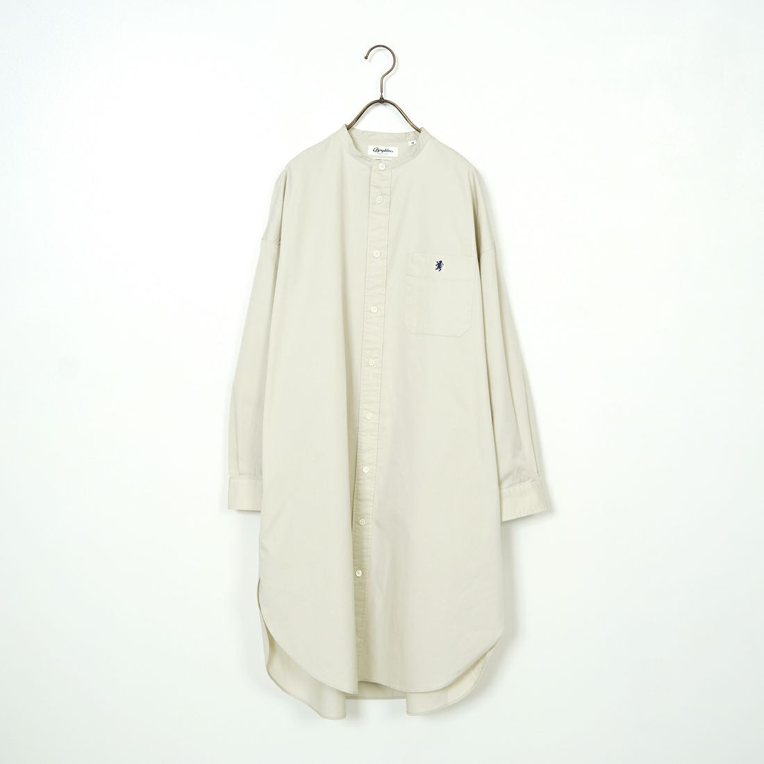 Gymphlex [ジムフレックス] バンドカラーシャツドレス [GY-G0064BIT] SAND BEIGE