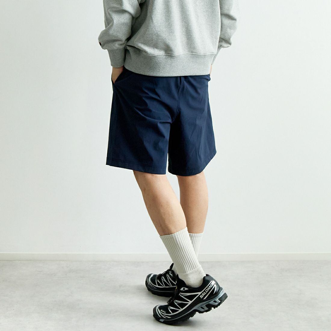 THE NORTH FACE [ザ ノースフェイス] ヴェイグラントショーツ [NB22582] UN &&モデル身長：179cm 着用サイズ：L&&