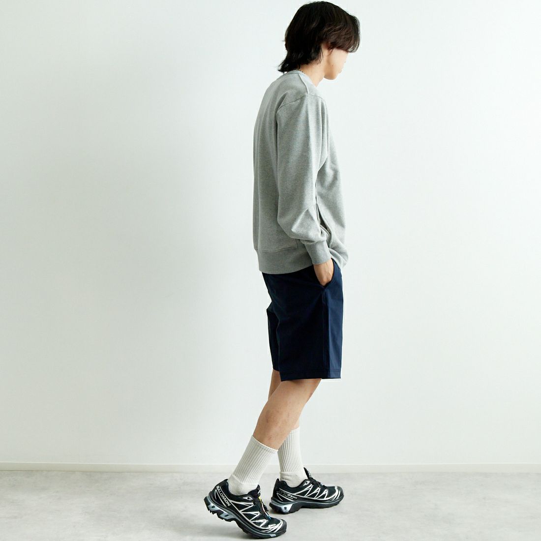 THE NORTH FACE [ザ ノースフェイス] ヴェイグラントショーツ [NB22582] UN &&モデル身長：179cm 着用サイズ：L&&