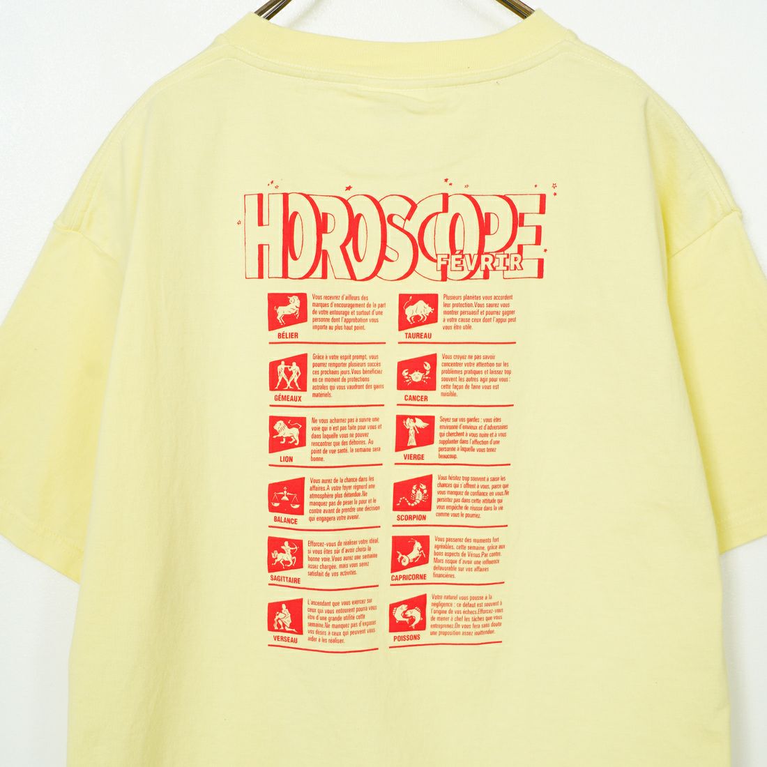 THE SHINZONE [ザ シンゾーン] ホロスコープ Tシャツ [25SMSCU13] 52 LIMEYEL