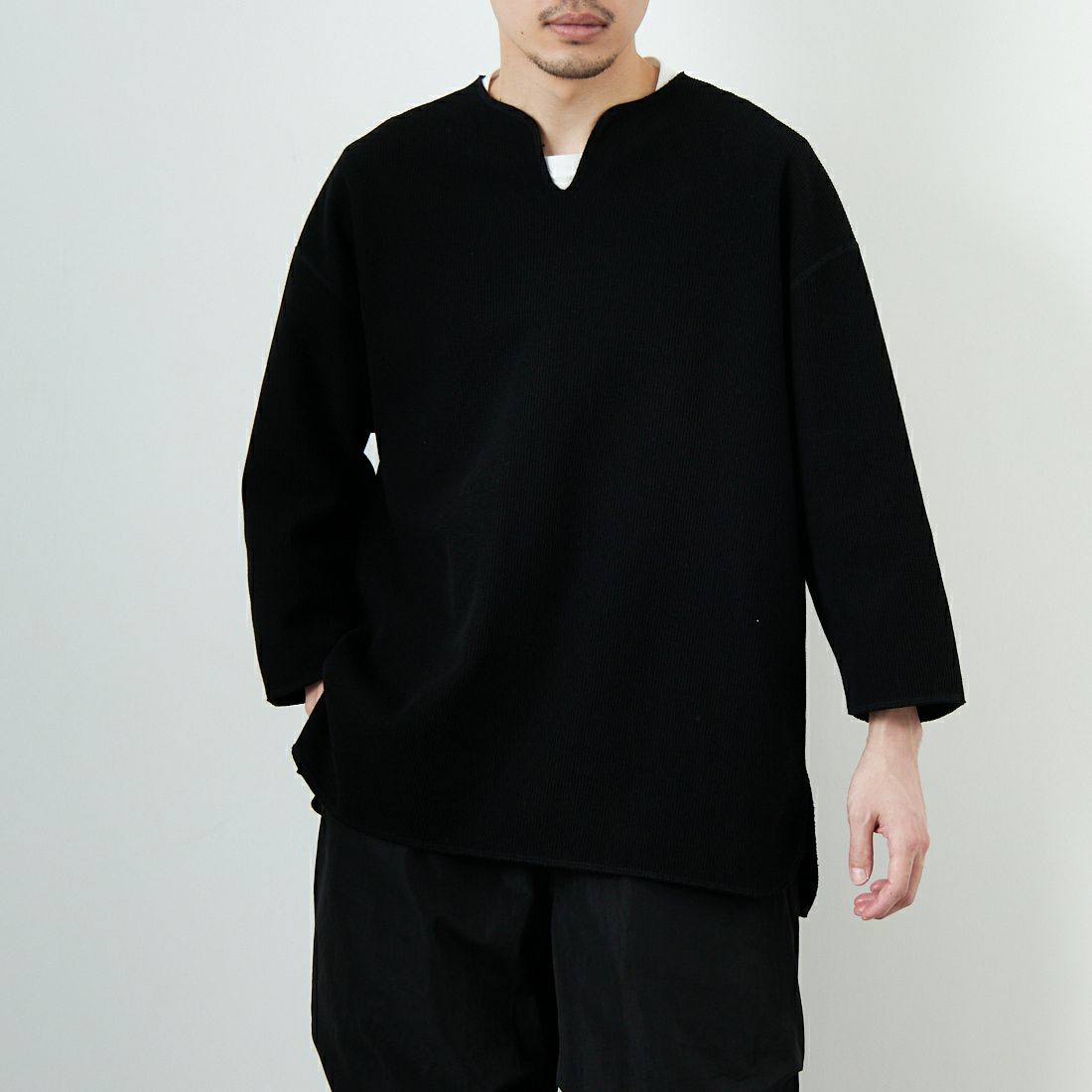 BLACK&&モデル身長：168cm 着用サイズ：3&&