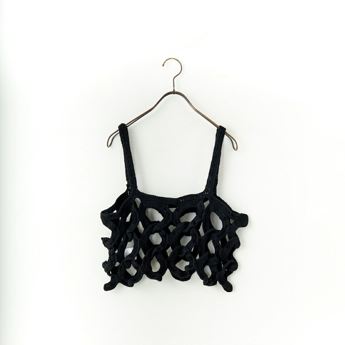 Jf Ready Made [ジェイエフレディメイド] サークルカギ針ビスチェ [12554-WG] BLACK/BLAC