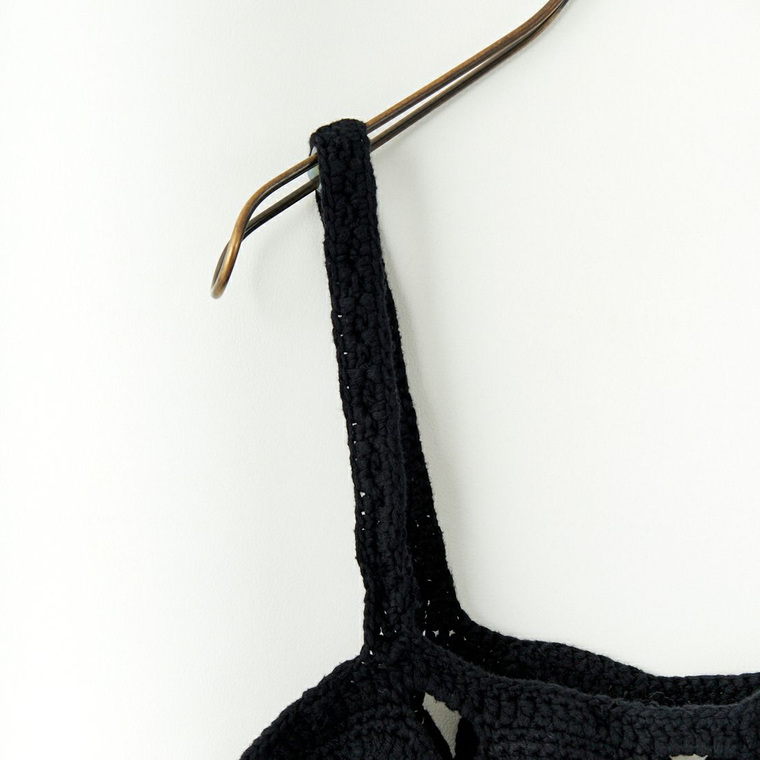 Jf Ready Made [ジェイエフレディメイド] サークルカギ針ビスチェ [12554-WG] BLACK/BLAC