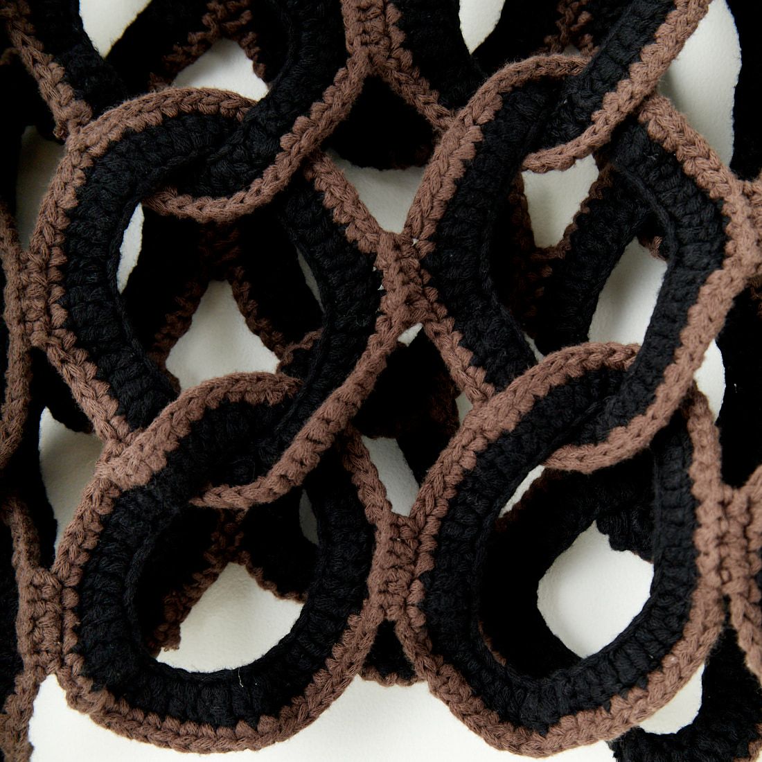 Jf Ready Made [ジェイエフレディメイド] サークルカギ針ビスチェ [12554-WG] BLACK/BEIG