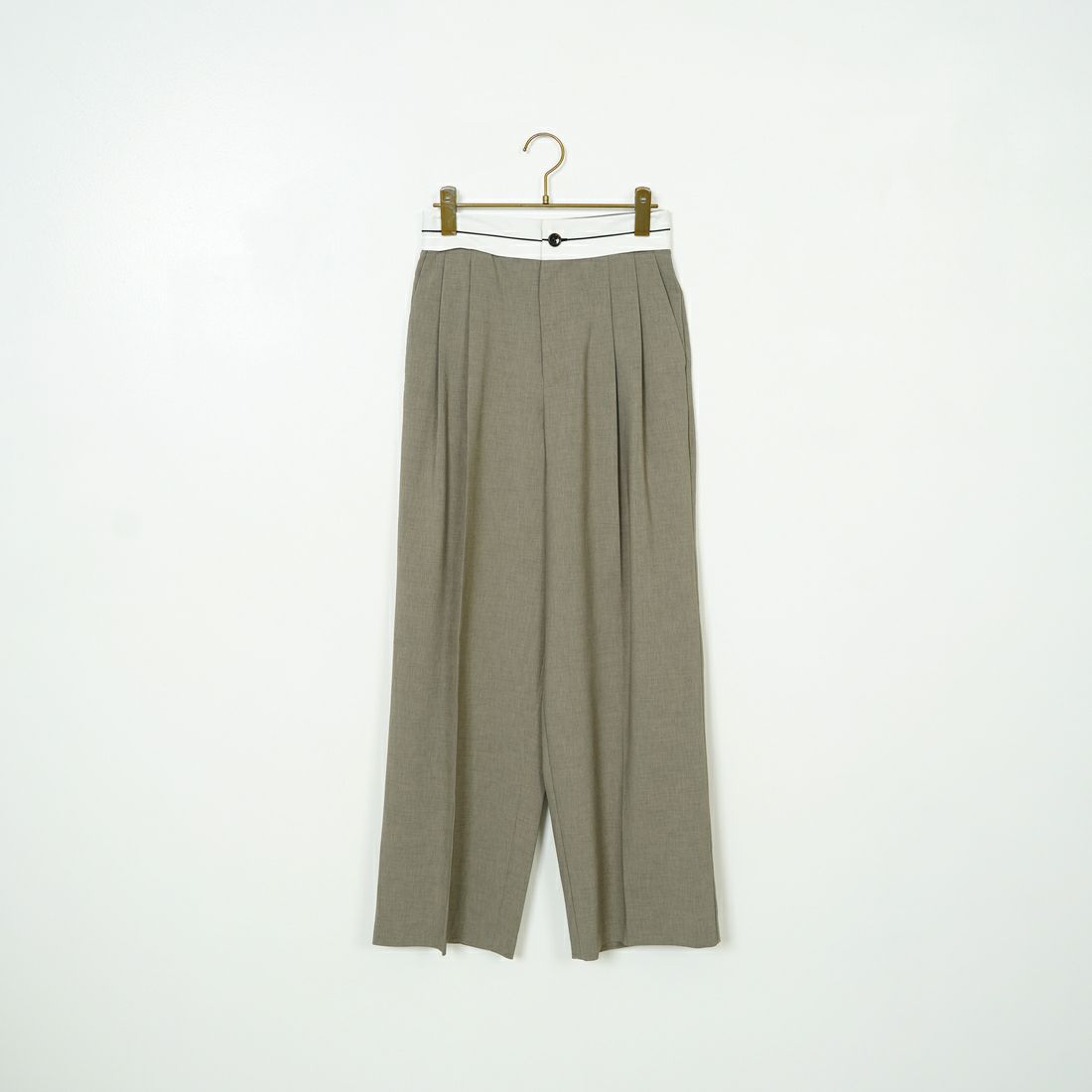 Jeans Factory Clothes [ジーンズファクトリークローズ] マーベルトパンツ [21254056] 001 ｸﾞﾚｰ