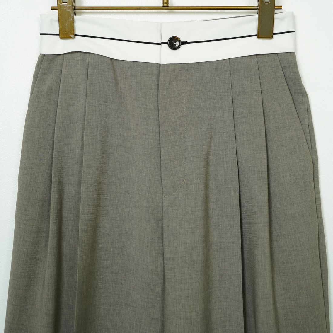 Jeans Factory Clothes [ジーンズファクトリークローズ] マーベルトパンツ [21254056] 001 ｸﾞﾚｰ