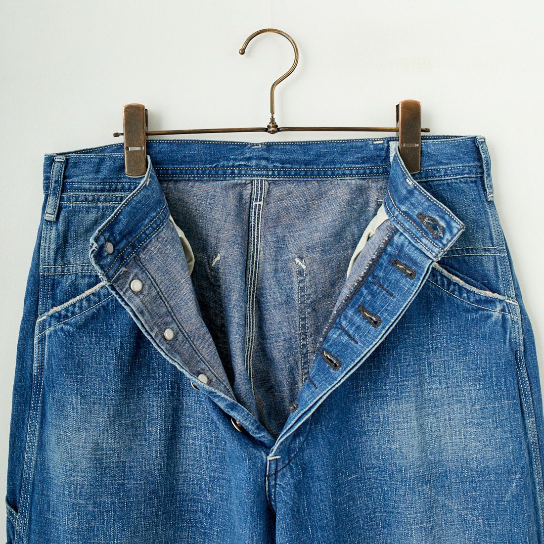 orSlow [オアスロウ] 30sワイドフィットペインターパンツ [01-5126] 95 DENIM U