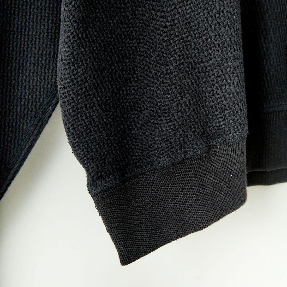GOLD [ゴールド] ヘビーサーマルラグランシャツ [GL69483] 119 BLACK