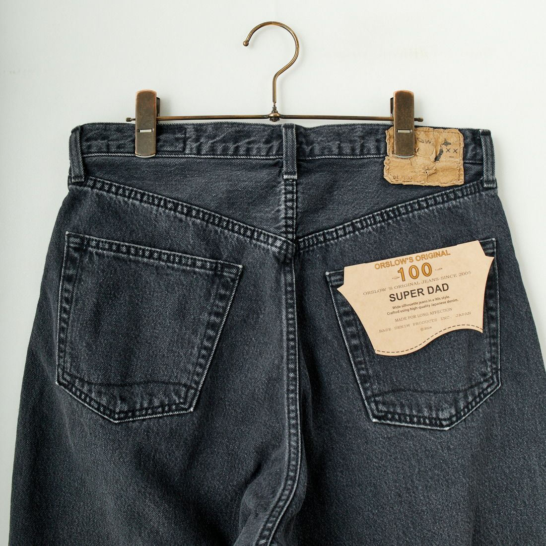 orSlow [オアスロウ] スーパーダッドフィットショーツ [01-7100W] D61S BLACK