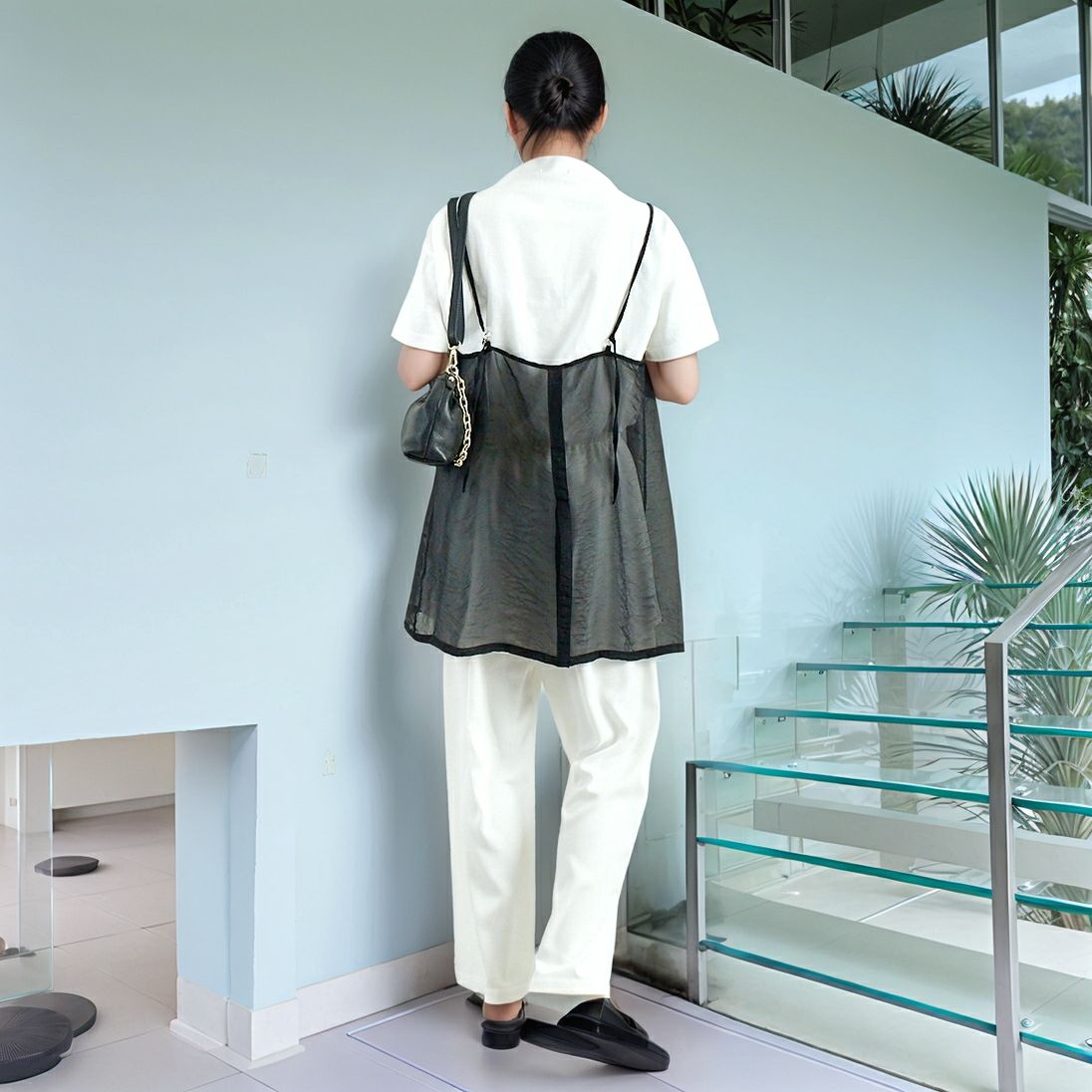 CHIGNON [シニヨン] シアーチュニックキャミソール [1651-033MK
