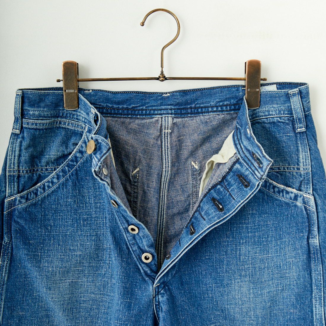 orSlow [オアスロウ] 40sワイドフィットペインターショーツ [01-7126] 95 DENIM U