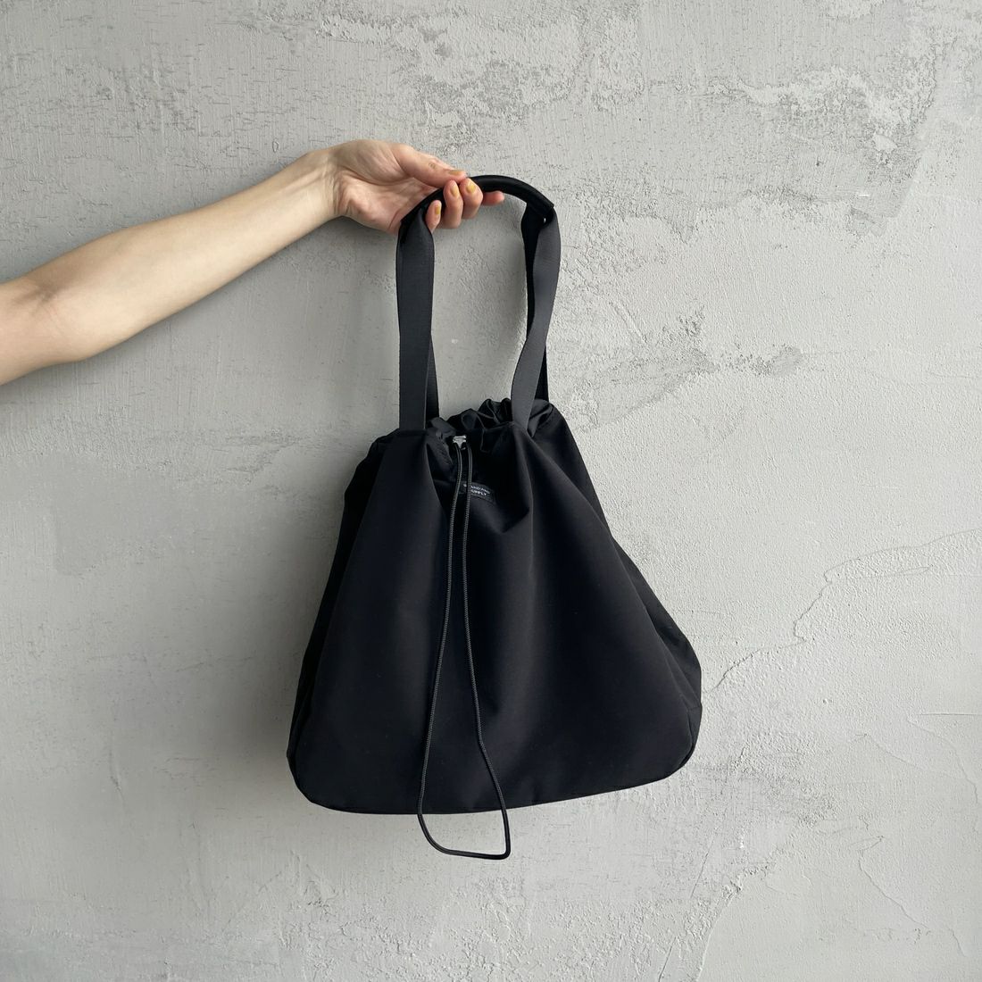 STANDARD SUPPLY [スタンダードサプライ] 2WAYドローストリングトートバッグ [4100615] 11 BLACK