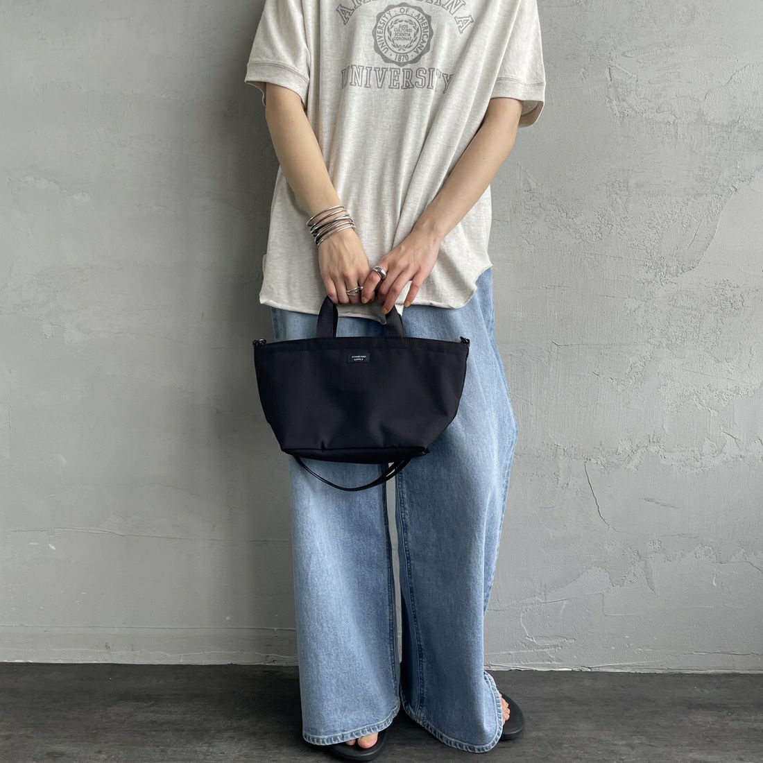STANDARD SUPPLY [スタンダードサプライ] 2WAYビートートバッグ XS [4100605] 11 BLACK
