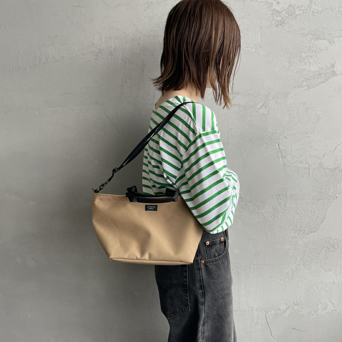 STANDARD SUPPLY [スタンダードサプライ] 2WAYビートートバッグ XS [4100605] 83 SND BEG