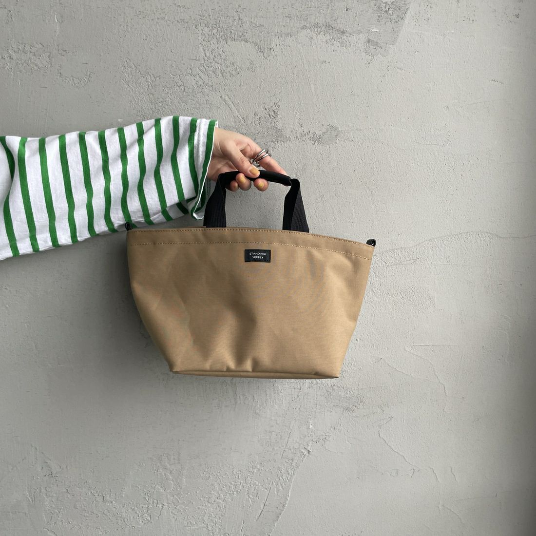 STANDARD SUPPLY [スタンダードサプライ] 2WAYビートートバッグ XS [4100605] 83 SND BEG