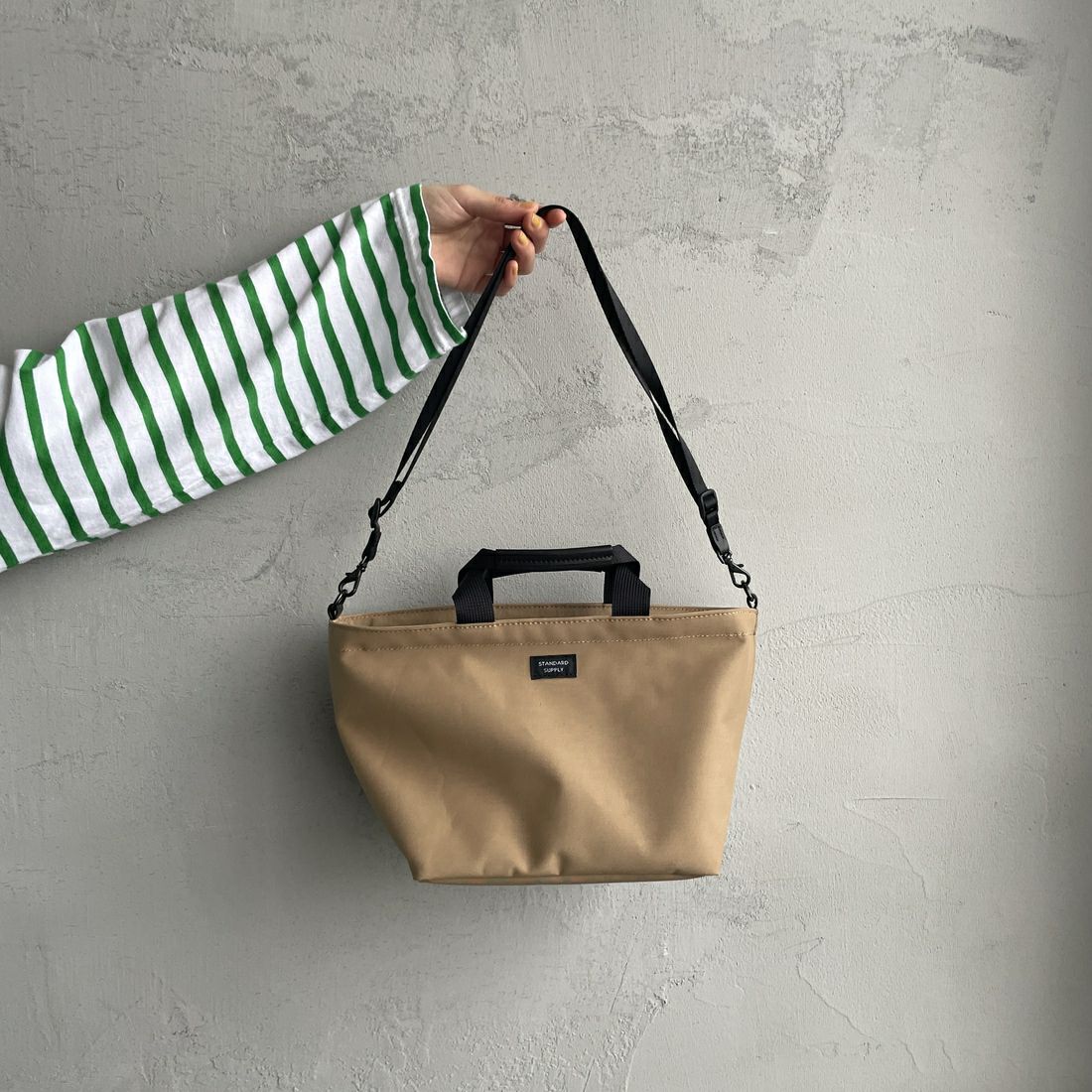 STANDARD SUPPLY [スタンダードサプライ] 2WAYビートートバッグ XS [4100605] 83 SND BEG