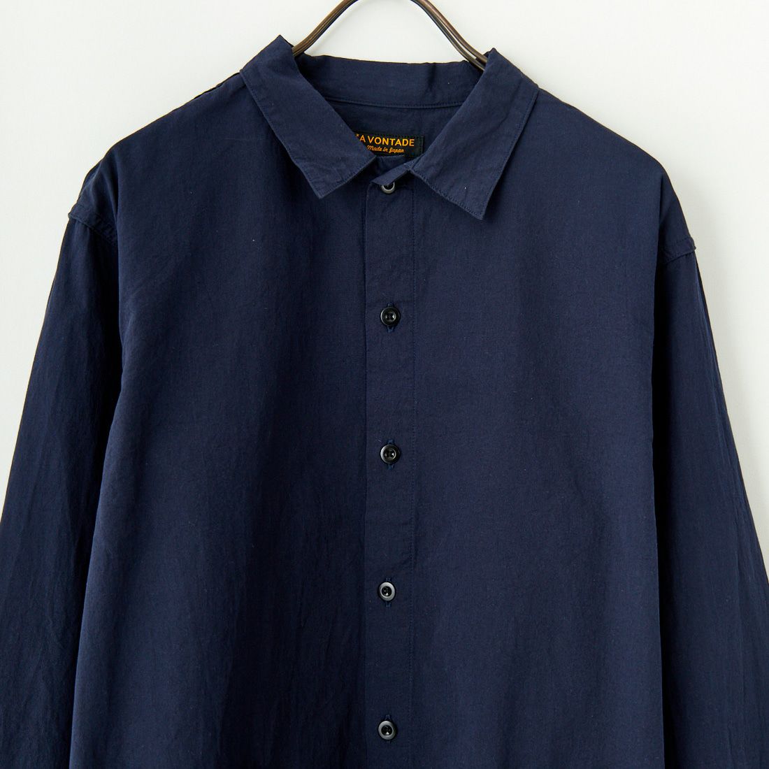 A VONTADE [アボンタージ] ガーデナーエプロンシャツ [VTD-0390-SH] 7 DK NAVY