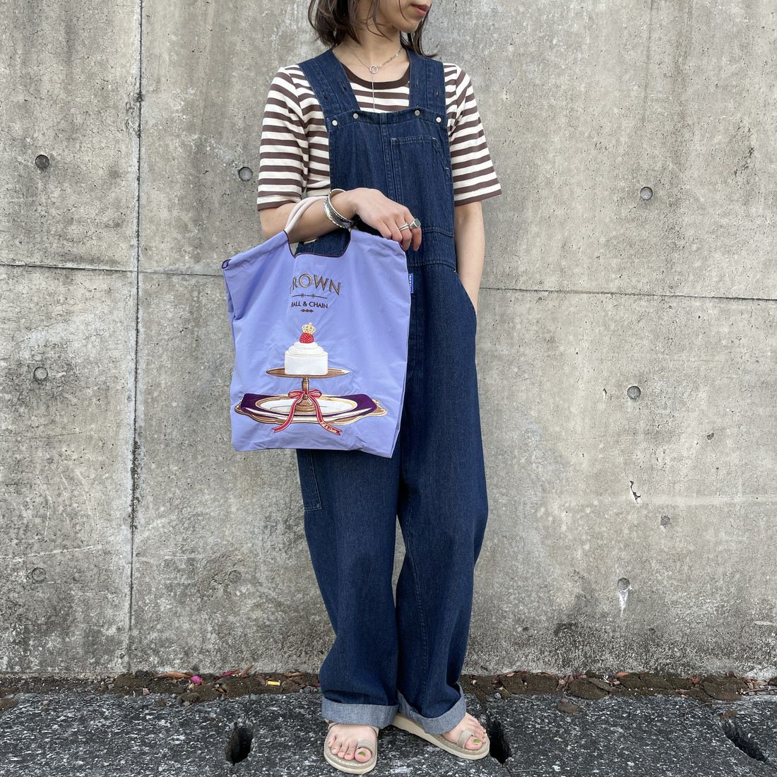 Ball&Chain [ボールアンドチェーン] エコバッグ STRAWBERRY CAKE [STRAWBERRY-CAKES] 30104326