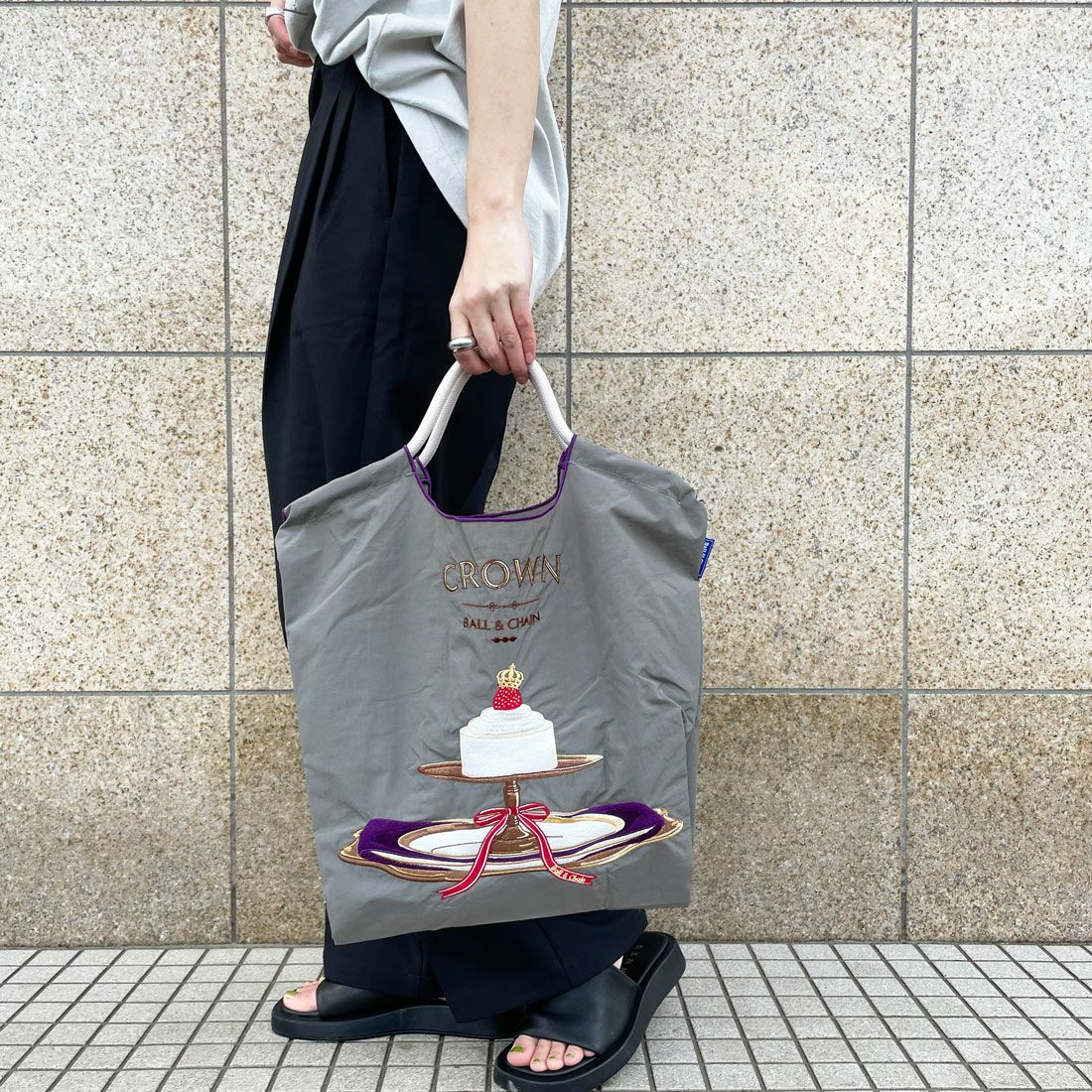 Ball&Chain [ボールアンドチェーン] エコバッグ STRAWBERRY CAKE [STRAWBERRY-CAKES] 30104385