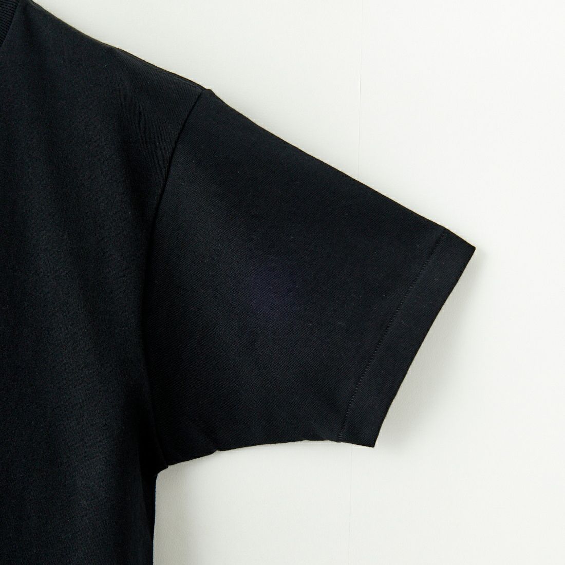 Hanes [ヘインズ] 1P KURO クルーネックTシャツ [HM1-B201] 090 ﾌﾞﾗｯｸ