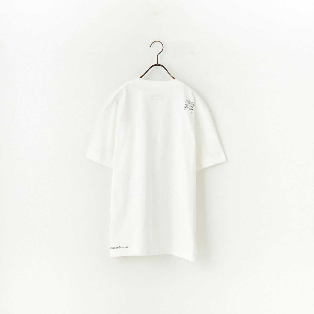MANHATTAN PORTAGE [マンハッタンポーテージ] ショートスリーブ プリントTシャツ [MP-M579] WHITE