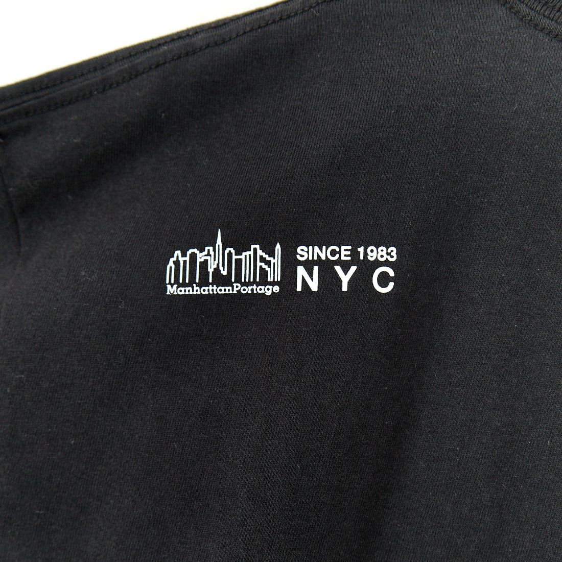 MANHATTAN PORTAGE [マンハッタンポーテージ] ショートスリーブプリントTシャツ [MP-M611] BLACK