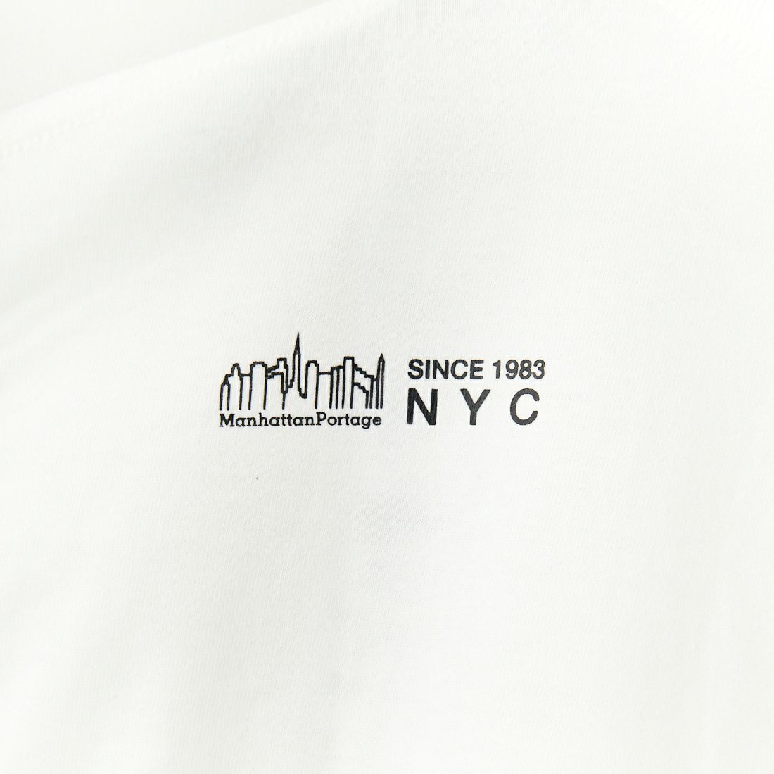MANHATTAN PORTAGE [マンハッタンポーテージ] ショートスリーブプリントTシャツ [MP-M611] WHITE