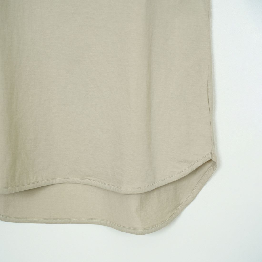 tumugu: [ツムグ] スープレコットン天竺　裾ラウンドタンクトップ [TC23116-WA] 80 L.GRAY