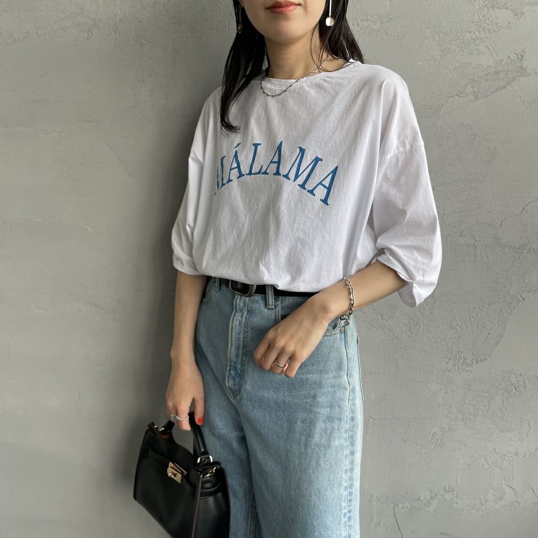 WHITE&&モデル身長：160cm 着用サイズ：F&&