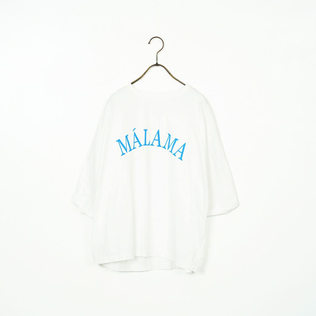 MICA&DEAL [マイカアンドディール] MALAMA ロゴプリントプルオーバー [0125109040] WHITE