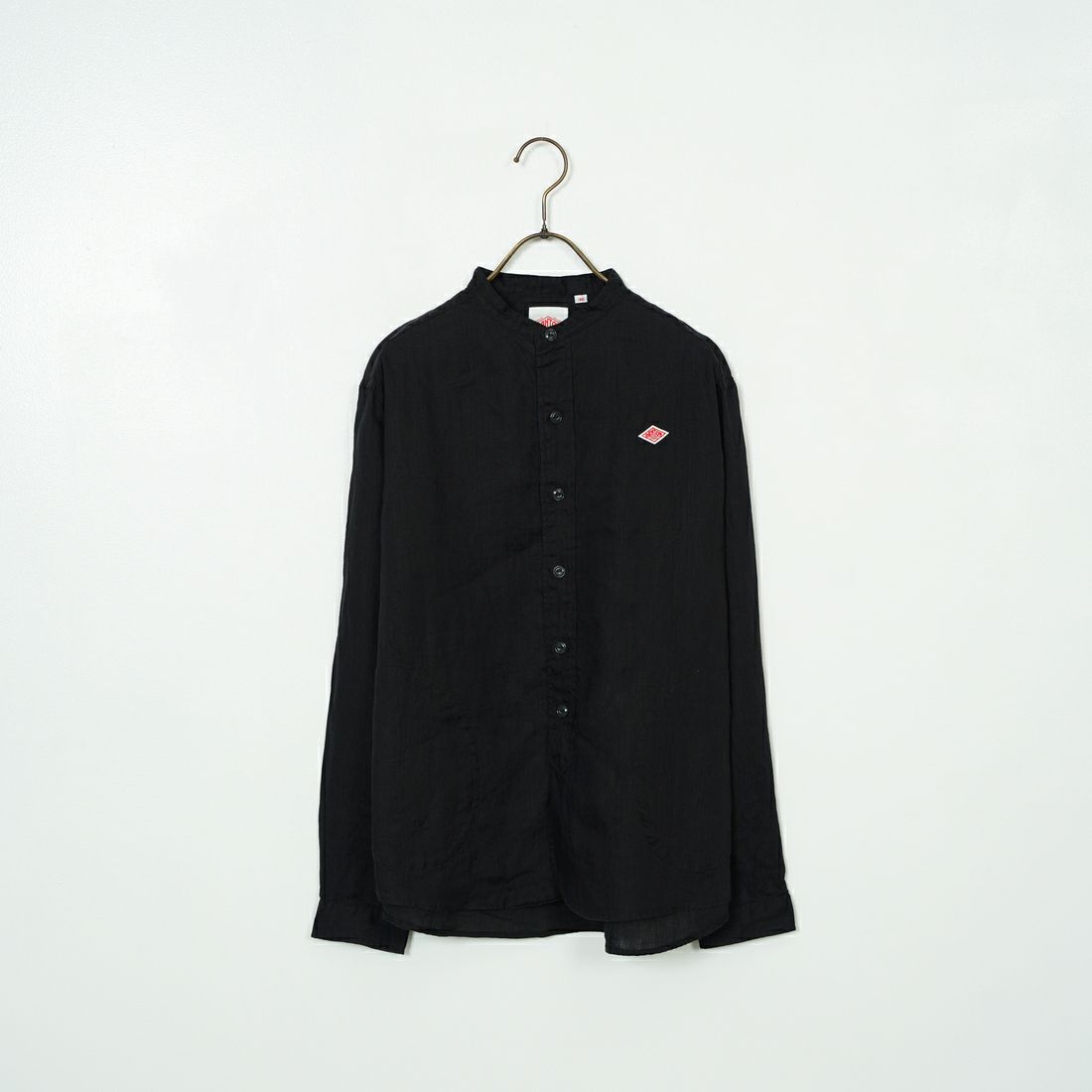 DANTON [ダントン] リネンクロスバンドカラーシャツ [DT-B0279FLI] CHARCOAL