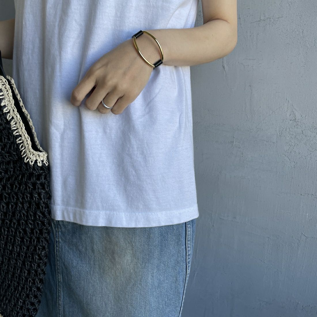 Hanes [ヘインズ] ウィメンズ ジャパンフィット 2枚組 スリーブレスTシャツ [HW5327] 904 ﾋﾟﾝｸ/ﾎ &&モデル身長：160cm 着用サイズ：M&&