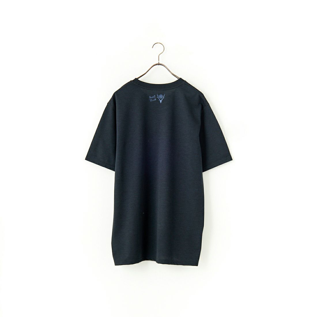 South2West8 [サウスツーウエストエイト] ショートスリーブクルーネックTシャツ [QV668] B BLACK