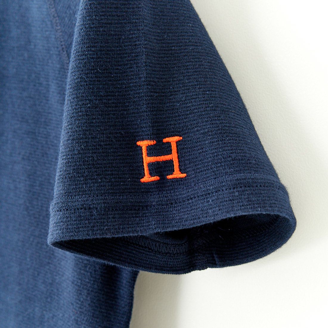 HOLLYWOOD RANCH MARKET [ハリウッドランチマーケット] ストレッチフライス ショートスリーブTシャツ [1004675] DARK NAVY