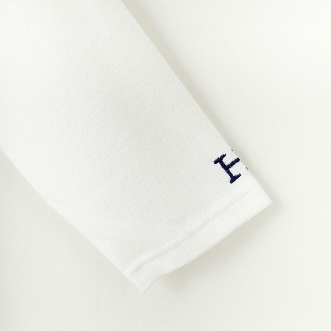 HOLLYWOOD RANCH MARKET [ハリウッドランチマーケット] ストレッチフライス ハーフスリーブTシャツ [1004664] WHITE