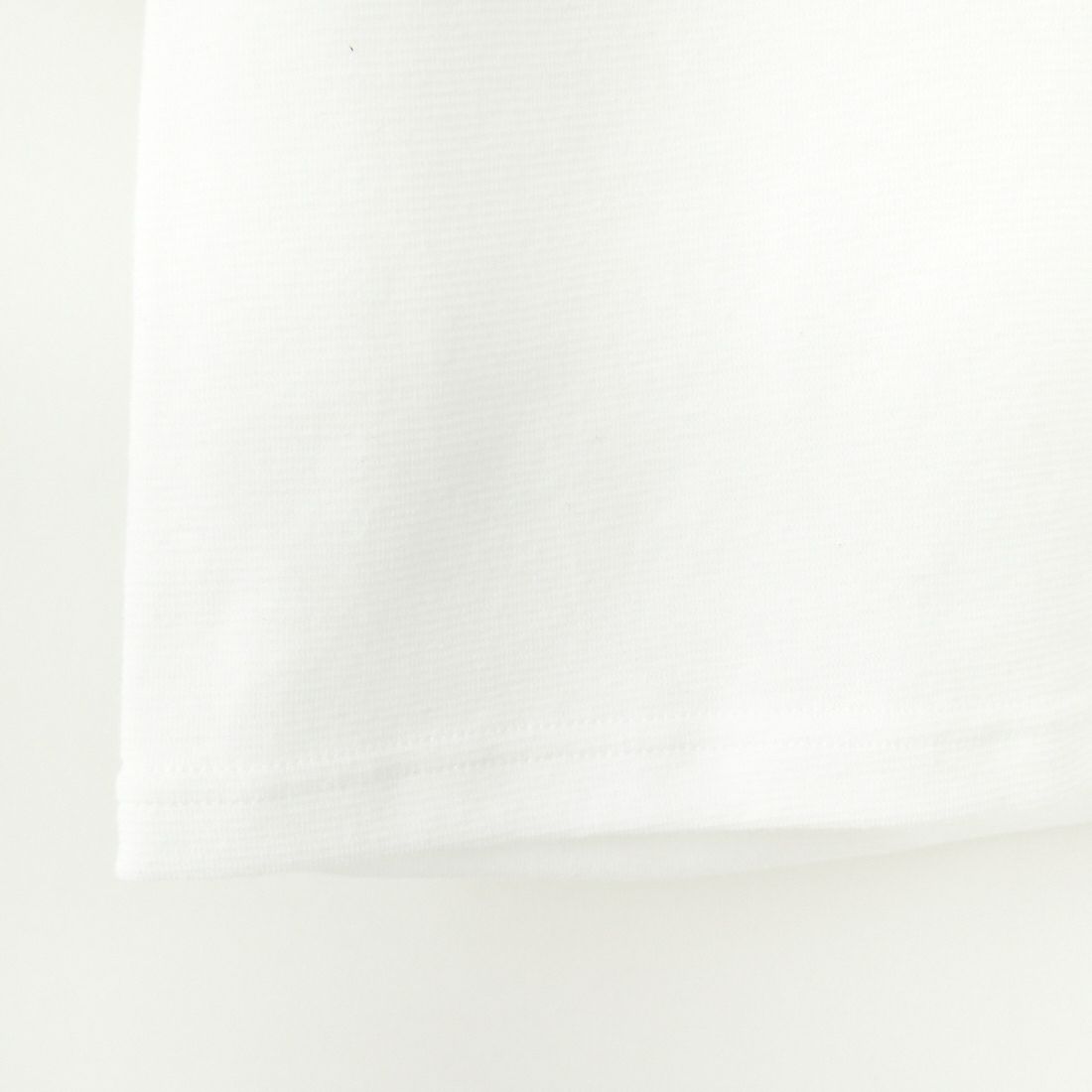 HOLLYWOOD RANCH MARKET [ハリウッドランチマーケット] ストレッチフライス ハーフスリーブTシャツ [1004664] WHITE