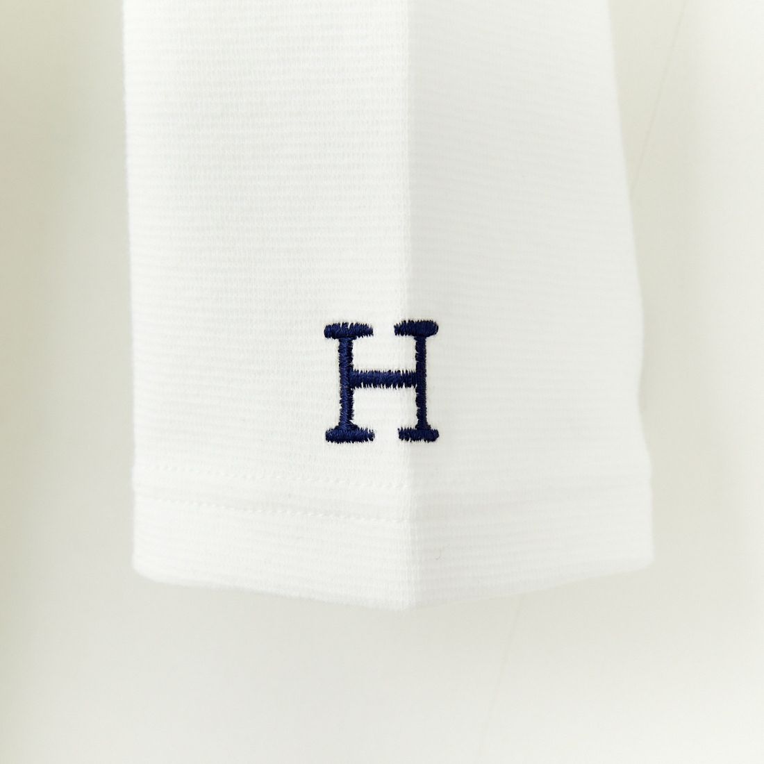 HOLLYWOOD RANCH MARKET [ハリウッドランチマーケット] ストレッチフライス ハーフスリーブTシャツ [1004664] WHITE